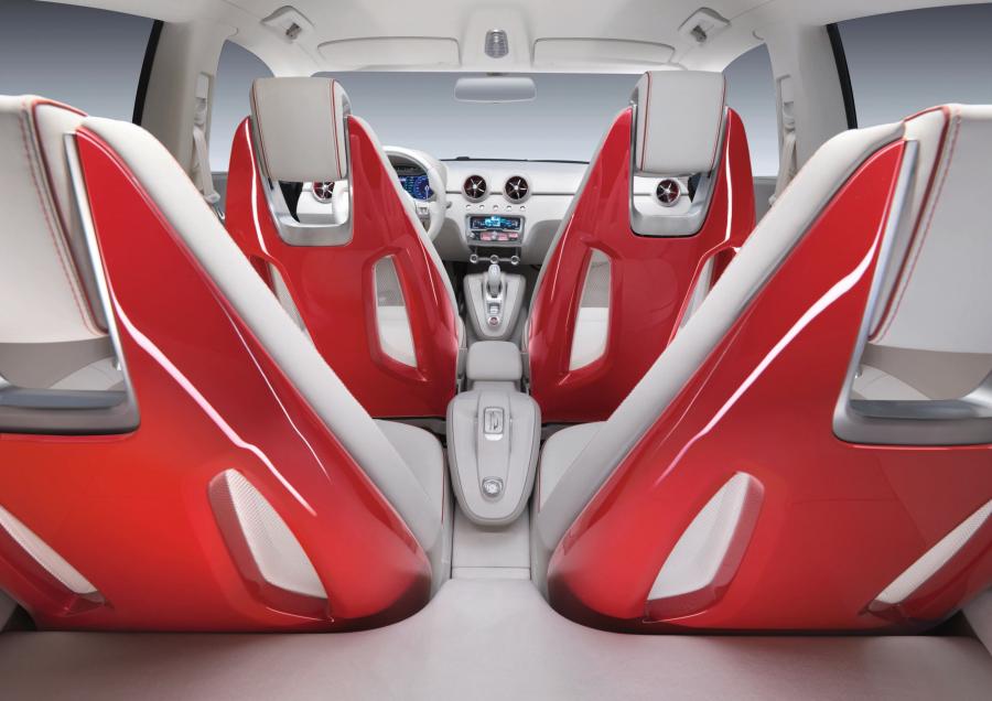 Интерьер Audi A1 Sportback Concept 2008 года  (фото 23 из 56)